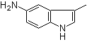 structure of CAS# 102308-52-1, 3-甲基-1H-吲哚-5-胺