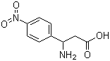 CAS # 102308-62-3, 3-Amino-3-(4-nitrophenyl)propionic acid, 3-(4-Nitrophenyl)-beta-alanine