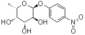 structure of CAS# 10231-84-2, p-Nitrophenyl alpha-fucopyranoside