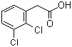 structure of CAS# 10236-60-9, 2,3-Dichlorophenylacetic acid