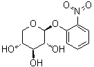 structure of CAS# 10238-27-4, o-Nitrophenyl beta-D-xylopyranoside