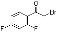 structure of CAS# 102429-07-2, 2-溴-2',4'-二氟苯乙酮