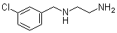 structure of CAS# 102450-75-9, N1-[(3-氯苯基)甲基]-1,2-乙二胺