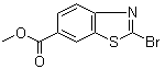 structure of CAS# 1024583-33-2, Methyl 2-bromobenzo[d]thiazole-6-carboxylate