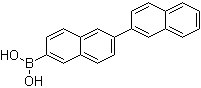 structure of CAS# 1025456-44-3, B-[2,2'-联萘]-6-基硼酸