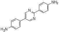 structure of CAS# 102570-64-9, 2,5-双(4-氨基苯基)嘧啶