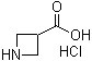 structure of CAS# 102624-96-4, 3-吖丁啶羧酸盐酸盐