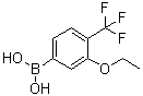CAS 登录号：1026796-35-9, B-[3-乙氧基-4-(三氟甲基)苯基]硼酸