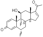 CAS # 1027011-66-0, (6alpha,11beta)-6,9-Difluoro-11-hydroxypregna-1,4,16-triene-3,20-dione