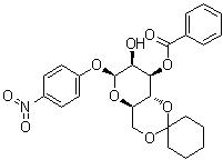 CAS # 102717-17-9, 4-Nitrophenyl 4,6-O-cyclohexylidene-beta-D-mannopyranoside 3-benzoate