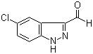 structure of CAS# 102735-84-2, 5-氯-1H-吲唑-3-甲醛