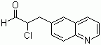 CAS 登录号：1029714-85-9, 2-氯-3-(喹啉-6-基)丙醛