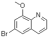 structure of CAS# 103028-32-6, 6-溴-8-甲氧基喹啉