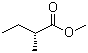 CAS # 10307-60-5, (S)-Methyl 2-methylbutyrate, (S)-Methyl 2-methylbutanoate, (S)-2-Methylbutanoic acid methyl ester, Methyl (2S)-2-methylbutanoate