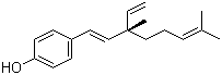 CAS # 10309-37-2, (+)-Bakuchiol, (S)-(+)-Bakuchiol, (S)-Bakuchiol, Drupanol, UP 256, 4-[(1E,3S)-3-Ethenyl-3,7-dimethyl-1,6-octadien-1-yl]phenol