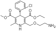 Levamlodipine molecular structure (CAS 103129-82-4)
