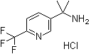 CAS 登录号：1031721-46-6, 1-甲基-1-(6-三氟甲基吡啶-3-基)乙胺单盐酸盐
