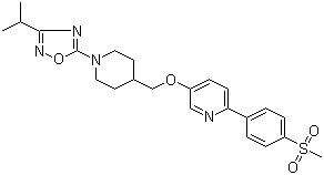 structure of CAS# 1032823-75-8, gsk 1292263