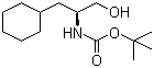 structure of CAS# 103322-56-1, (S)-(-)-2-(Boc-amino)-3-cyclohexyl-1-propanol