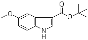 CAS # 1033265-55-2, 5-Methoxy-1H-indole-3-carboxylic acid tert-butyl ester