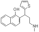 CAS # 1033803-59-6, 2-[3-(Methylamino)-1-(2-thienyl)propyl]-1-naphthalenol