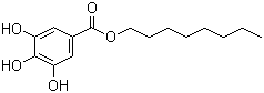 structure of CAS# 1034-01-1, Octyl gallate