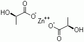 CAS # 103404-76-8, Zinc L-lactate, L-(+)-Lactic acid zinc salt
