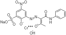 structure of CAS# 10343-58-5, 酸性黄 99