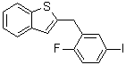 CAS # 1034305-31-1, 2-[(2-Fluoro-5-iodophenyl)methyl]benzo[b]thiophene