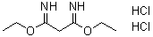 structure of CAS# 10344-69-1, 二亚胺代丙二酸二乙酯二盐酸盐