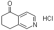structure of CAS# 103441-65-2, 7,8-二氢异喹啉-5(6H)-酮盐酸盐