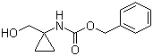 structure of CAS# 103500-22-7, N-[1-(羟甲基)环丙基]氨基甲酸苯甲酯