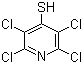 structure of CAS# 10351-06-1, 2,3,5,6-四氯-4-吡啶硫醇