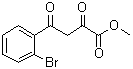 structure of CAS# 1035235-10-9, 4-(2-溴苯基)-2,4-二氧代丁酸甲酯