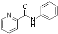 structure of CAS# 10354-53-7, N-Phenyl-2-pyridinecarboxamide