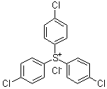 CAS # 10354-98-0, Tris(4-chlorophenyl)sulfonium chloride, Tris(p-chlorophenyl)sulfonium chloride
