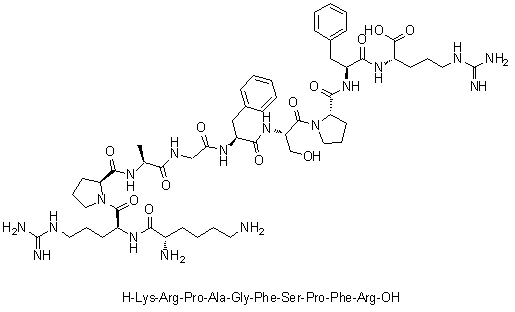 CAS 登录号：103545-18-2, 4-L-丙氨酸胰激肽