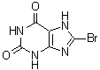 CAS 登录号：10357-68-3, 8-溴黄嘌呤