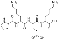 structure of CAS# 1036207-61-0, Tetrapeptide-30