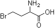 structure of CAS# 10364-50-8, 2-氨基-4-溴丁酸