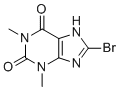 structure of CAS# 10381-75-6, 8-溴茶碱