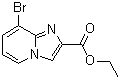 structure of CAS# 1038393-19-9, 8-溴咪唑并[1,2-a]吡啶-2-羧酸乙酯