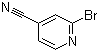 structure of CAS# 10386-27-3, 2-Bromo-4-cyanopyridine