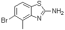 CAS # 103873-80-9, 5-Bromo-4-methyl-2-benzothiazolamine