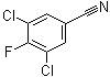 structure of CAS# 103879-31-8, 4-Fluoro-3,5-dichlorobenzonitrile