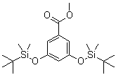 CAS # 103929-83-5, Methyl 3,5-bis(tert-butyldimethylsiloxy) benzoate