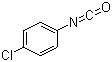 CAS # 104-12-1, 4-Chlorophenyl isocyanate, 4-Isocyanato chlorobenzene