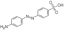 4'-Aminoazobenzene-4-sulphonic acid molecular structure (CAS 104-23-4)