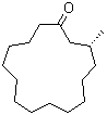 CAS 登录号：10403-00-6, (R)-麝香酮