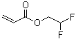 structure of CAS# 104082-95-3, 2-丙烯酸 2,2-二氟乙基酯